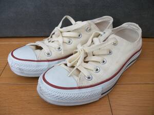 CONVERSE ALL STAR コンバース オールスター 生成り スニーカー 23.0cm