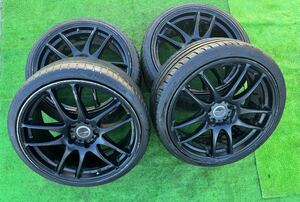 WORKEMOTION (2本:235/35ZR19 91W )(2本:225/35ZR19 88Y)(4本:19×8.5J +42)(PCD:114.3)(2:本2021年製)(2本:2023年製)