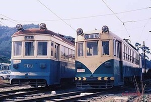 【鉄道写真】南海電鉄和歌山軌道線モ253＆モ709 [0005469]