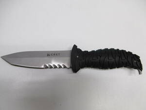 アウトドア祭 雑貨祭 CRKT アウトドアナイフ 360° 全長約25cm 刃体長約13cm 刃渡り12.5cm 刃厚0.2cm ハンディナイフ 中古 自宅長期保管品