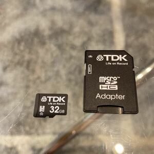 micro SDカード　アダプター　32GB