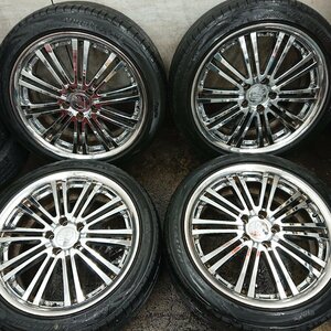 ★中古品★Rays　Black fleet SATSUMA 19インチ　225/45r19　8j+53　114.3-5H【他商品と同梱歓迎】