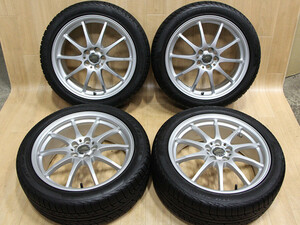 B45 A-TECH SCHNEDER 17X7J+50 PCD100 ATR SPORT 215/45R17 プリウス30 20 PHV FT86 ウィッシュ アリオン シエンタ カルディナ カローラ