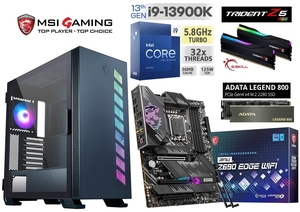 ★最新第14世代 intel i9-14900K/水冷/Z690 EDGE/DDR5 32GB/M.2SSD 1TB/850W/Win11 Pro/Office2021 Pro