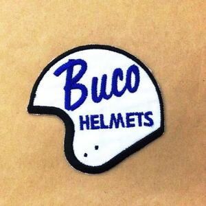 ワッペン/ BUCO HELMET ブコ ヘルメット/ アメリカン雑貨 世田谷ベース 手芸 飾り 素材 かざり ししゅう 刺繍 アイロン