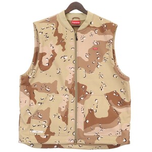 Supreme / 22FW WINDSTOPPER Work Vest シュプリーム ウインドストッパー ワークベスト Chocolate Chip Camo 表記サイズXXL