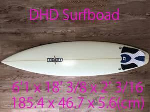 DHD Surfboad サーフボード 中古 ダレンハンドレ 6