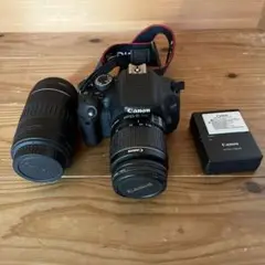 Canon EosKiss X5 レンズ付き　バッテリー充電器あり