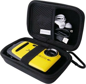 用の FUJIFILM(富士フイルム) FX-XP140/XP130/XP120 防水カメラ専用保護 キャリングケース 旅行収納ケース