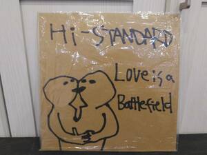 H-86 [古いレコード③]-Hi-STANDARD-Love is a Battlefield/ハイスタ