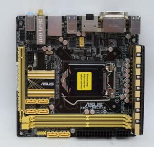 美品 ASUS Z87I-DELUXE マザーボード Intel Z87 LGA 1150 Mini ITX DDR3