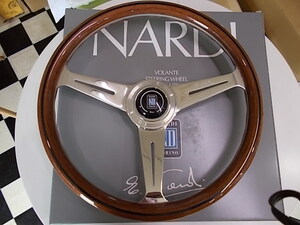 NARDI　ナルディ Classic　N120　ウッド＆ポリッシュスポーク ３6０mm　送料無料