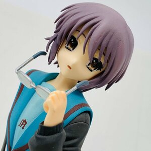 中古品 アルター キャラアニ 涼宮ハルヒの憂鬱 1/8 長門有希 制服Ver.