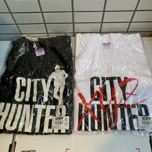 【未開封】シティーハンター　劇場版　新宿プライベートアイズ Tシャツ　city hunter ２枚セット　映画　劇場版 北条司　集英社　xyz 冴羽