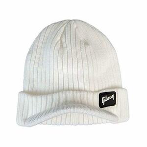 【中古】 GIBSON ギブソン Radar Knit Beanie White ニット帽 フリーサイズ G-BEANI