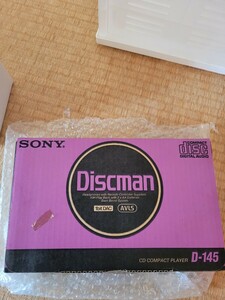 【未開封品】D-145　SONY　CDウォークマン