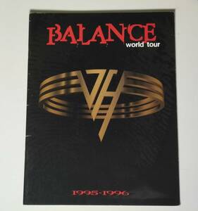 パンフレット[VAN HALEN world tour 1995～1996 BALANCE]ヴァン・ヘイレン/コンサート/ライブ