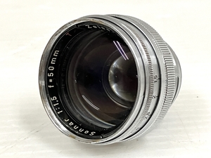 【動作保証】 Carl Zeiss Sonnar 50mm F1.5 カールツァイス カメラレンズ 中古 O8805609