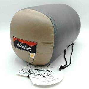 【中古・未使用品】ナンガ UDD BAG 810DX シュラフ 寝袋 レギュラー ベージュ N1U8EG14 NANGA キャンプ アウトドア