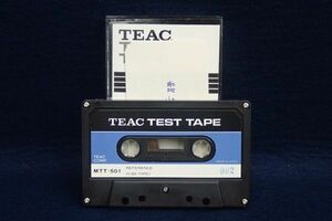 ▼カセットテープ06 TEAC TEST TAPE MTT-501 REFERENCE(C-60 TYPE)▼テストテープ/ラジオ技術