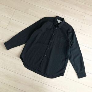 COMME des GARCONS SHIRT FOREVER Wide Classic Wool ウール シャツ コムデギャルソンYI CDG HOMME PLUS DEUX BLACK JUNYA WATANABE MAN