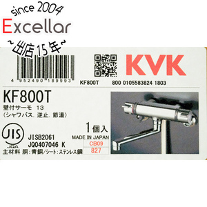 【新品(箱きず・やぶれ)】 KVK サーモスタット式シャワー KF800T [管理:1100000886]