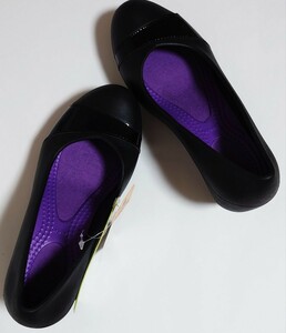[新品]レディースシューズ/女性用靴/パンプス/ヒール　crocsクロックス　W4（20.0cm） ブラック