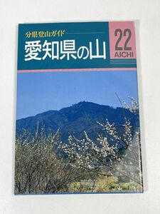愛知県の山　分県登山ガイド22　1995年 平成7年（初版）【H73093】