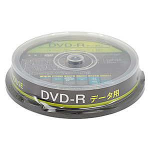 GREEN HOUSE GH-DVDRDA10 DVD-R 16倍速 10枚組 [管理:1000025174]