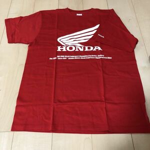 【記念品】HONDA Tシャツ 未使用 半袖 企業物 ノベルティ ロゴ ユニセックス メンズ レディース 鈴鹿 レーシング サーキット