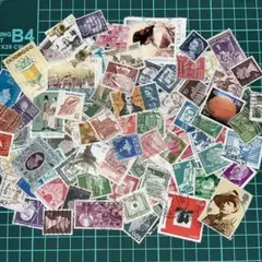 外国切手 ヴィンテージ  古切手 『世界各国 まとめ売り 重複少なめ 6』