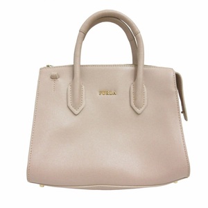 フルラ FURLA ハンドバッグ ロゴ ピンクベージュ IBO48 0318 レディース