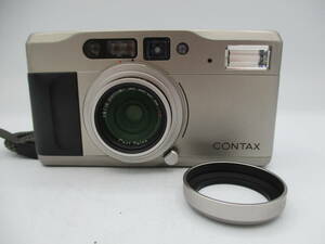 中古 CONTAX / コンタックス T VS フィルム式 コンパクトカメラ / 28-56mm / 3.5-6.5 / Vario-Sonnar ※通電のみ確認済 / F