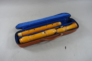 K9 YAMAHA ヤマハ　リコーダー　木製　バロック式　テナーリコーダー　ケース　笛　管楽器　ヤマハ楽器