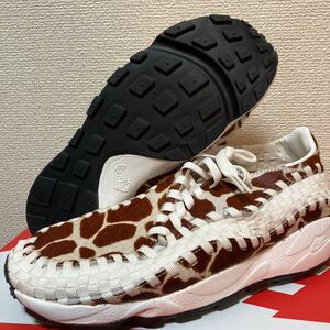 新品 未使用 黒タグ WMNS NIKE AIR FOOTSCAPE WOVEN 27cm wmns nike air footscape natural and brown cow print