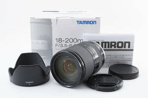 TAMRON タムロン 18-200mm F3.5-6.3 Di III VC B011 SONY ソニー Eマウント ブラック 【ジャンク】 #5726