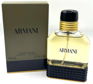 ★アルマーニ香水・Giorgio Armani プールオム Eau Pour Homme EDT.3.4FL.OZ 100ml Natural Spray・未使用(開封展示/保管品)・廃盤