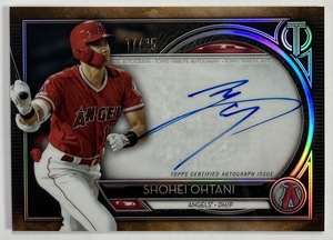 【ジャージーNo. 17/25枚限定】大谷翔平直書きサイン 2020 Topps Tribute Tribute Signatures Auto