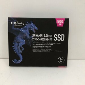 【未開封】 CFD SATA SSD CSSD-S6B95GMG4VT 500GB 2.5インチ 240516SK380113