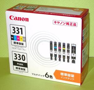 【BCI-331+330/6MP】CANON純正 新品１箱 【取付期限2025】