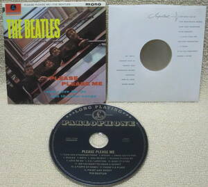 即決！【2点で送料無料】CD ビートルズ Beatles Please Please Me 日本盤【モノラル】ボックスのバラ 2009年リマスター 紙ジャケ 共通内袋