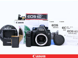 ◆極上美品◆Canon キャノン EOS 6D ボディ◇ショット数7387枚★元箱他付属◆使用感少ない逸品★35mmフルサイズセンサーが実現する高画質