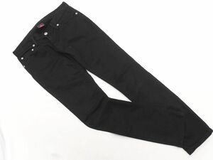 X-girl エックスガール ストレッチ パンツ size1/黒 ■■ ☆ ebc3 レディース