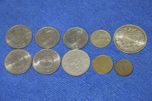 TOKYO 1964 千円銀貨　御在位50年　昭和51年　100円他　記念硬貨＆古銭いろいろセット