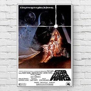 スターウォーズ 映画ポスター エピソード 4 新たなる希望 US版 24×36インチ (61×91.5cm) of1