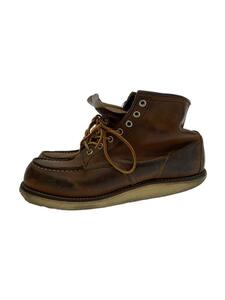 RED WING◆レースアップブーツ/25.5cm/BRW/8876