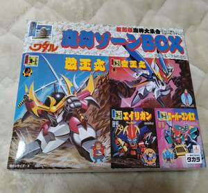 未開封・未組立/タカラ 魔神英雄伝ワタル 復刻版 魔神大集合 魔幻ゾーンBOX /マシンコレクション プラクションプ プラモデル