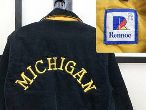 90s レノック ミシガン コーデュロイ スタジャン USA製 / 90年代 Rennoc MICHIGAN アメリカ製