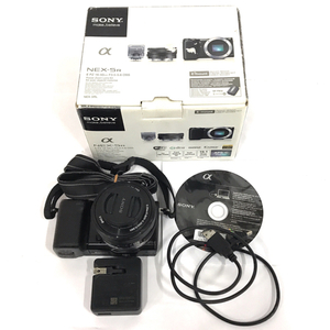 1円 SONY NEX-5R E 3.5-5.6/PZ 16-50 OSS ミラーレス一眼 デジタルカメラ C061604