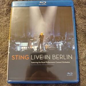 スティング　ライブ　インベルリン　STING LIVE IN BERLIN blu-ray　輸入盤　美品　防水梱包匿名配送　かんたん決済